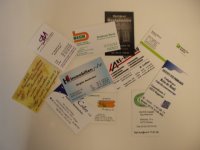 Digitaldruck von Visitenkarten